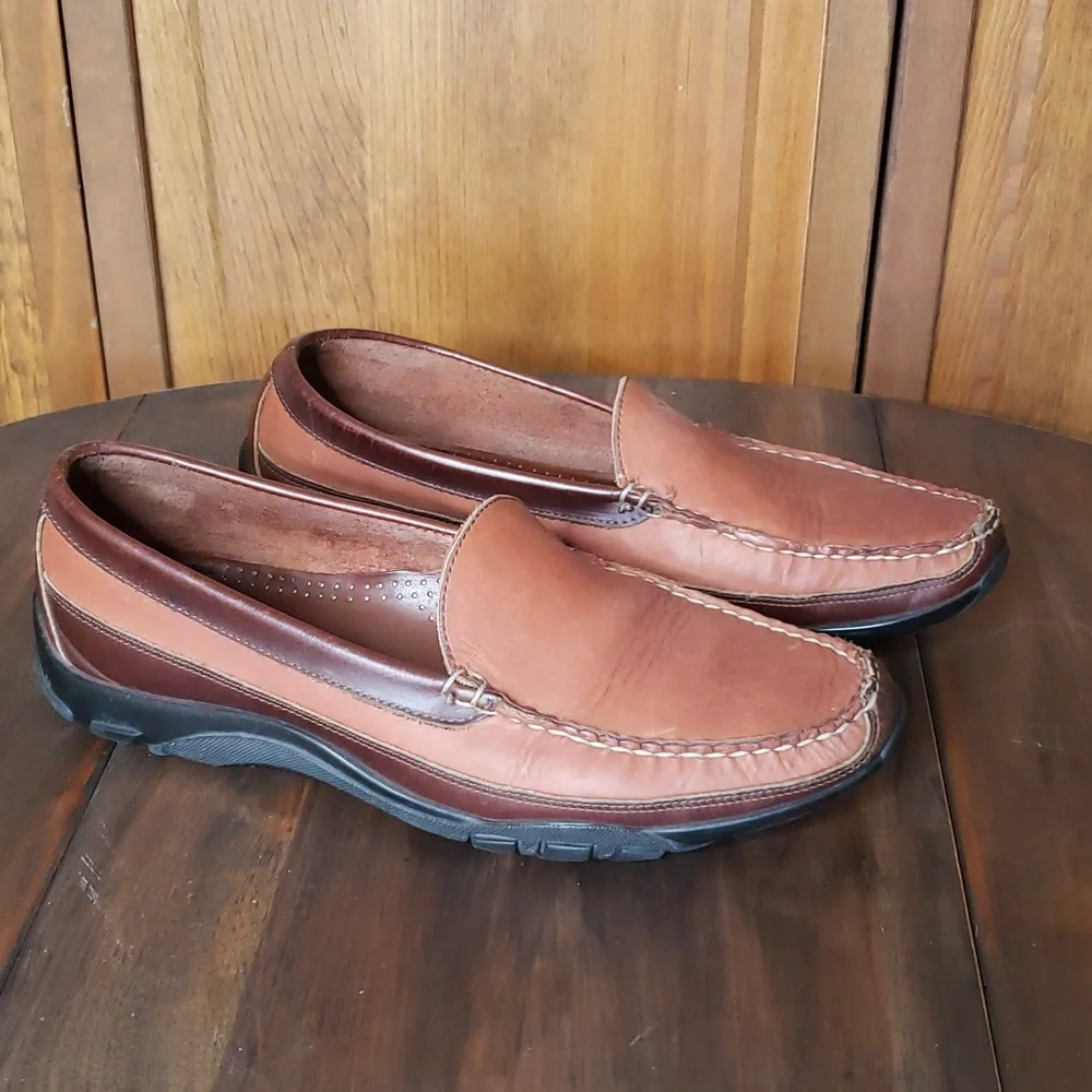 Allen Edmonds Boulder Venetian Driving Loafer Moccasin Sz 10